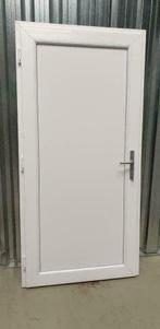 PVC Kunststof deuren 1/2, 1/3 glas en volpaneel antraciet, Doe-het-zelf en Bouw, Deuren en Vliegenramen, Kunststof, 80 tot 100 cm