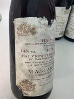 1974 Giuseppe Mascarello - Barolo - 6 Flessen (0.75 liter), Verzamelen, Nieuw
