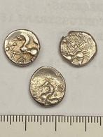 Celts, Aedui. Quinarius 1ste eeuw voor Chr (3 munten)