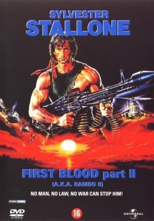 First Blood Part II (dvd tweedehands film), CD & DVD, DVD | Action, Enlèvement ou Envoi