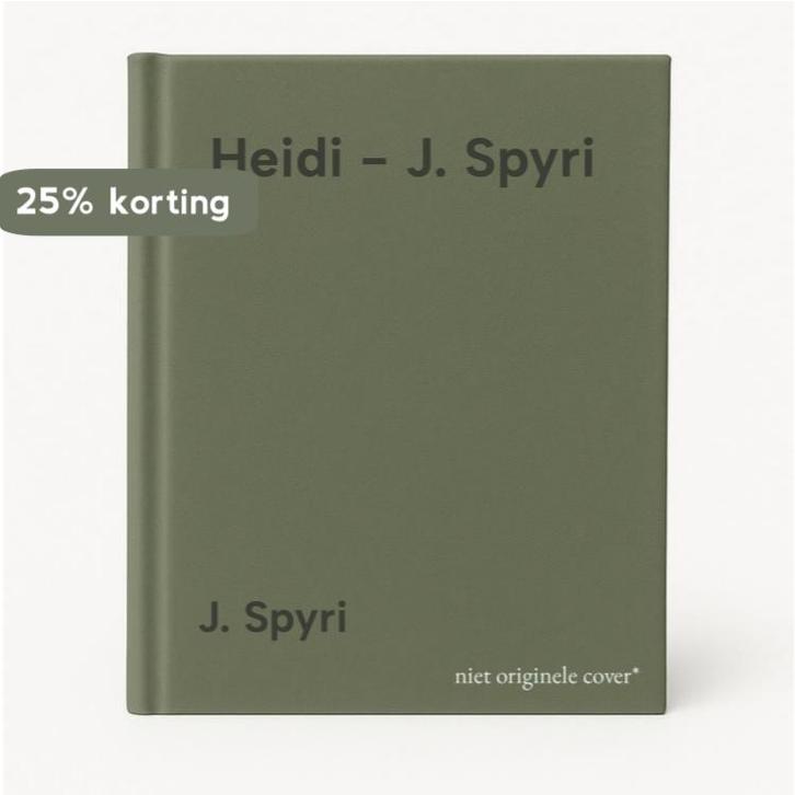 Heidi - J. Spyri 9789021611037 J. Spyri, Boeken, Kinderboeken | Jeugd | 13 jaar en ouder, Gelezen, Verzenden