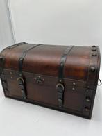 Coffre de rangement - Bois - Coffre classique, Antiek en Kunst, Curiosa en Brocante