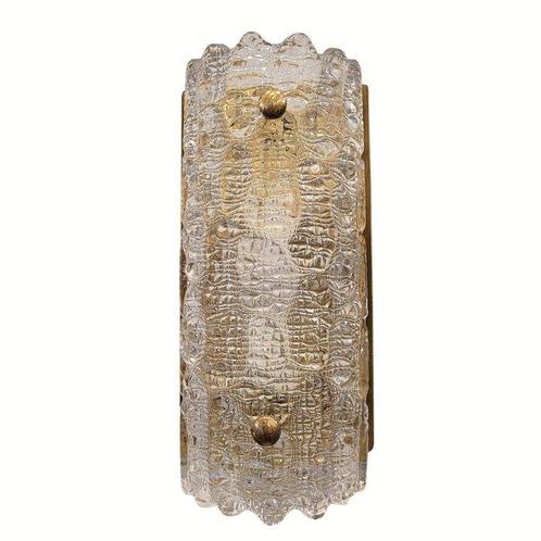 orrefors - Carl Fagerlund - Lampe murale (2) - Cristal, Antiek en Kunst, Antiek | Verlichting