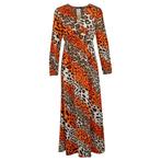Marc Aurel • maxi jurk met luipaard print • 36, Marc Aurel, Verzenden, Nieuw, Oranje