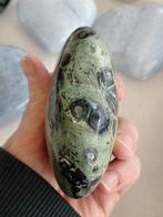 Unieke dikke edelsteen harten - Kambaba Jaspis & Blauwe, Verzamelen, Mineralen en Fossielen