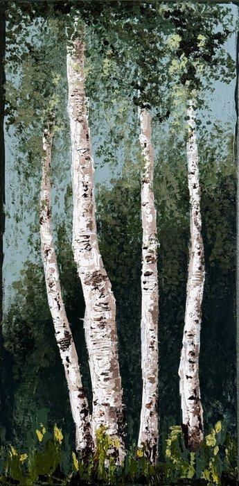 Andrea Imwiehe - Baumstudie_16 *no reserve*, Antiek en Kunst, Kunst | Schilderijen | Modern