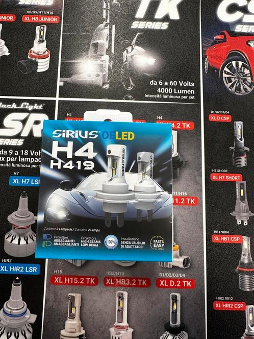 KIT DE PHARE LED SIRIUS H419 SÉRIE OELED 12V 6000K, Auto-onderdelen, Verlichting, Verzenden