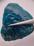 Natural blue Apatite - large facet quality - 119.457 ct - Ro, Verzamelen, Mineralen en Fossielen, Verzenden