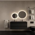 Badkamermeubelset Gliss Design Milan Met Lako Mat Zwarte, Doe-het-zelf en Bouw, Ophalen of Verzenden, Nieuw, Bad