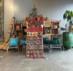 Boho chic Marokkaans Berber paars vintage runner tapijt -, Huis en Inrichting, Nieuw