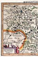 Europa - Rusland; J. Hondius / Mercator - Moscovia - 1607, Boeken, Nieuw
