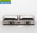 HCB RVS Dubbele Contactgrill Paninigrill Grill XXL Ribbel, Ophalen of Verzenden