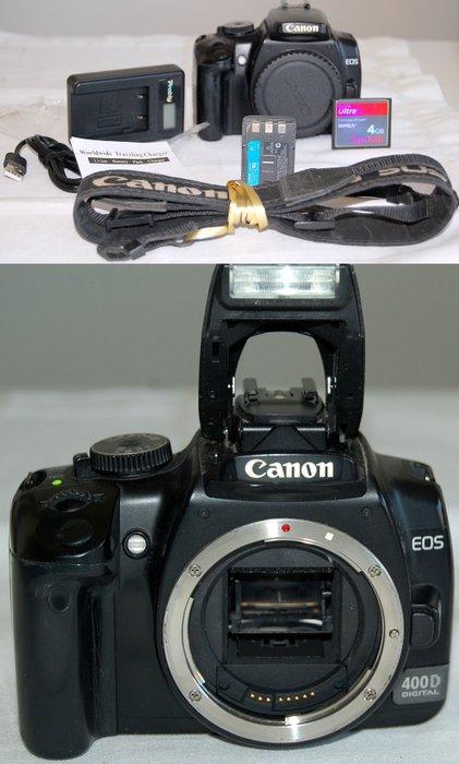 Canon 400D Body,Canon NB-2LH Battery, NEW Probty USB, Audio, Tv en Foto, Fotocamera's Digitaal