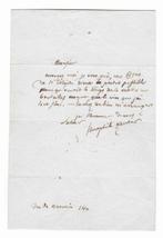 Théophile Gauthier - Lettre autographe signée - 1860, Nieuw
