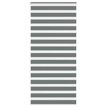 Zebra Gordijn 115x200cm Donkergrijs - Retour Deal! beschikbaar voor biedingen