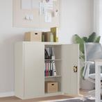 vidaXL Archiefkast 90x40x105 cm staal wit, Huis en Inrichting, Kasten | Overige, Verzenden, Nieuw