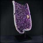 Monumentale Amethist-Druse met Calciet-Kristallen – 46 kg, Verzamelen