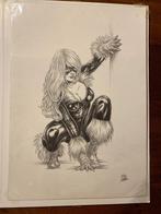 Mike Ratera - 1 Original drawing - Black Cat - 2018, Boeken, Strips | Comics, Nieuw