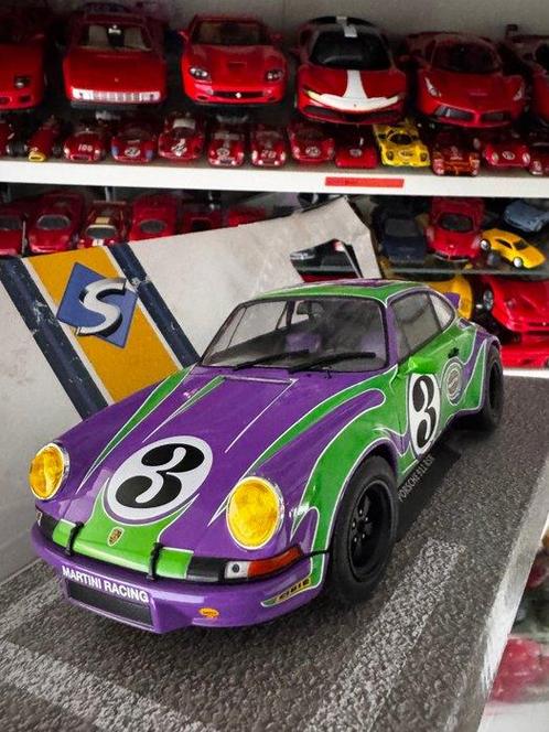 Solido 1:18 - Modelauto - Porsche 911 RSR #3 - 1973 Hippie, Hobby en Vrije tijd, Modelauto's | 1:5 tot 1:12