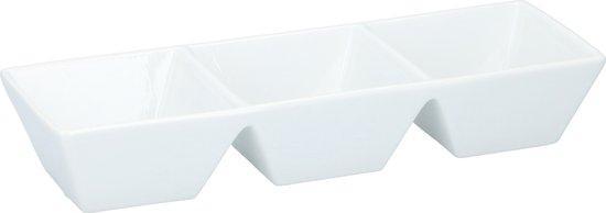 2dekans | Alpina Snackschaal - Wit - 29,5 x 10 x 5cm, Huis en Inrichting, Keuken | Servies, Ophalen of Verzenden