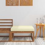 vidaXL Buiten Voetenbank Massief Acacia Hout Naturel, Tuin en Terras, Verzenden, Nieuw