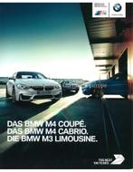 2016 BMW M3 | M4 BROCHURE DUITS, Boeken, Nieuw