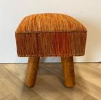 Pouf - Kilim Pouf (Inutilisé/Nouveau) - Bois, Laine, Huis en Inrichting, Nieuw