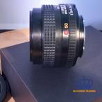Minolta MD 50mm 1:2 camera lens., Verzenden, Zo goed als nieuw, Standaardlens, Zoom