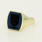 Ring - 14 karaat Geel goud - Lagensteen, intaglio, Nieuw