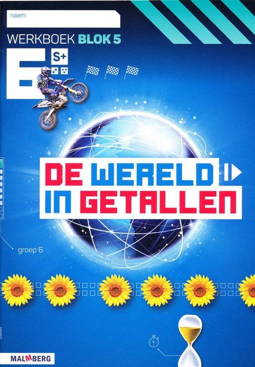 De wereld in Getallen versie 5 Werkboek Blok 5 groep 6 S plu, Boeken, Schoolboeken, Verzenden