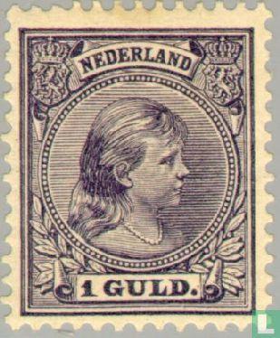 Nederland - Prinses Wilhelmina - 1891, Timbres & Monnaies, Monnaies | Pays-Bas, Envoi