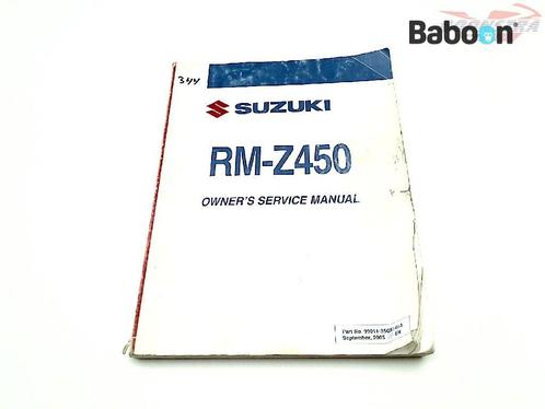 Livret dinstructions Suzuki RM-Z 450 2005-2007 (RMZ450), Motoren, Onderdelen | Suzuki, Verzenden