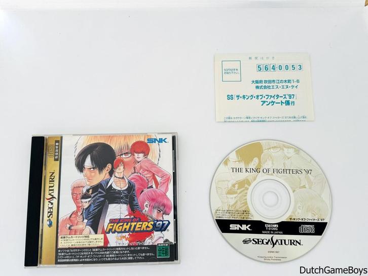 Sega Saturn - The King Of Fighters 97 + Reg. Card - Japan, Games en Spelcomputers, Games | Sega, Gebruikt, Verzenden