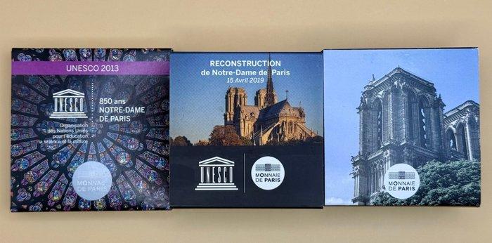 Frankrijk. 10 Euro 2013/2025 Notre Dame de Paris (3, Postzegels en Munten, Munten | Europa | Euromunten