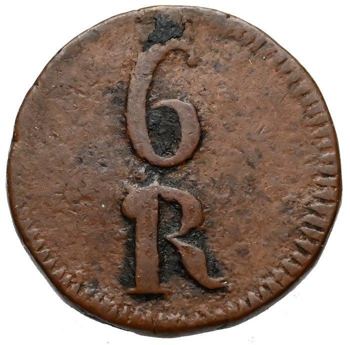 Inde portugaise. D. Maria & D. Pedro III (1777-1786)- D., Postzegels en Munten, Munten | Europa | Niet-Euromunten