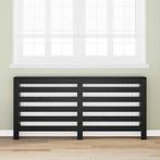 vidaXL Radiator Cover Zwart Eiken 175 x 20 x 82 cm Bewerkt, Bricolage & Construction, Chauffage & Radiateurs, Verzenden