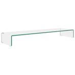 Glazen Monitorverhoger 110cm | Tweede kansje | Rugvriende..., Computers en Software, Laptopstandaarden, Verzenden, Zo goed als nieuw