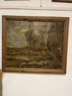 Scuola europea (XIX-XX) - Il pascolo - NO RESERVE, Antiquités & Art