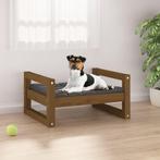 vidaXL Hondenmand 55,5x45,5x28 cm massief grenenhout, Dieren en Toebehoren, Honden-accessoires, Verzenden, Nieuw
