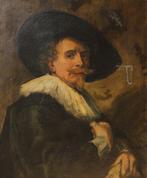 Frans Hals (1580-1666), After - Portret van een man, vroeg, Antiek en Kunst