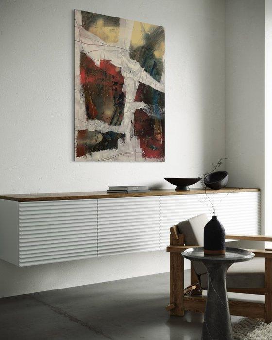 Masaki Kazushi - Quadrivium 1343 XL, Antiek en Kunst, Kunst | Schilderijen | Modern