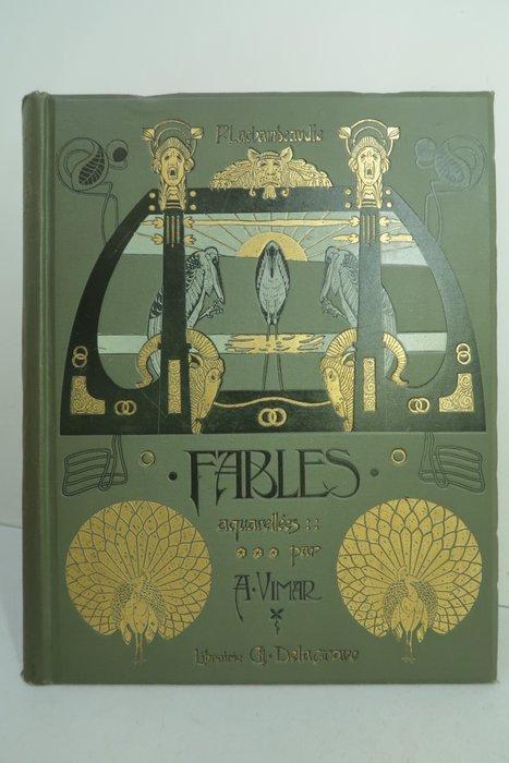 Pierre Lachambeaudie [ill. Vimar] - Fables [Cartonnage Art, Antiek en Kunst, Antiek | Boeken en Manuscripten