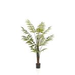 Kunstplant - Rumohra Adiantiformis - Ledervaren - 150 cm, Huis en Inrichting, Woonaccessoires | Kunstplanten en Kunstbloemen, Nieuw