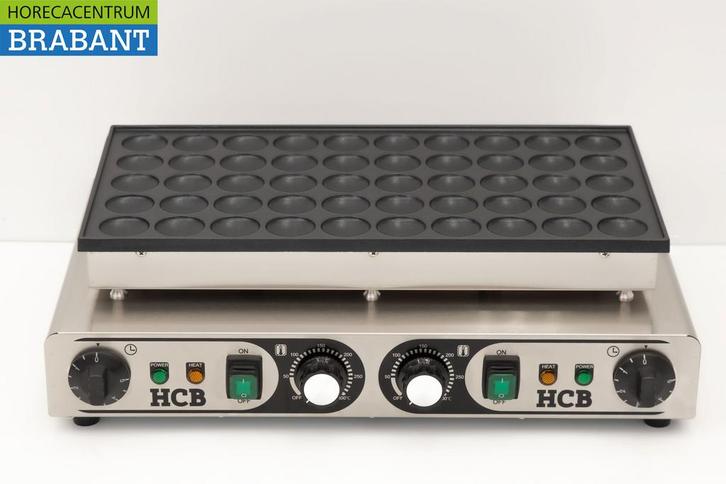 HCB RVS Poffertjesplaat Poffertjesbakplaat 50 dops 230V, Zakelijke goederen, Horeca | Keukenapparatuur, Ophalen of Verzenden