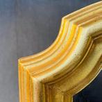 Spiegel - Hout, Italiaanse stijl uit de jaren ’70, Antiek en Kunst