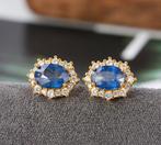 Zonder minimumprijs - Oorbellen - 18 karaat Geel goud,