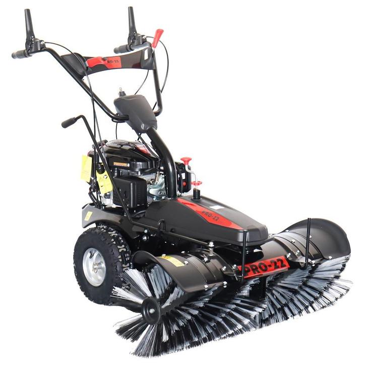 PRO-22 V6E Benzine Veegmachine, Tuin en Terras, Veegmachines, Nieuw