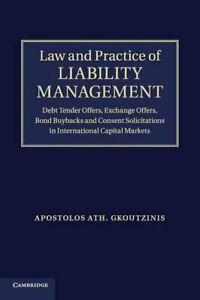 Law and Practice of Liability Management, Gkoutzinis, Ath., Livres, Livres Autre, Envoi