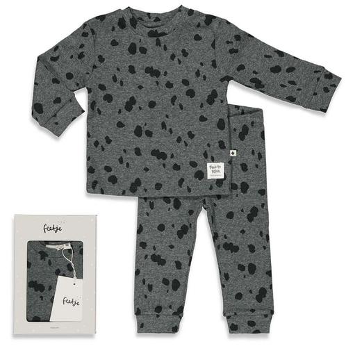 Feetje - Spotted Sam Pyjama Grijs Melange, Enfants & Bébés, Vêtements de bébé | Autre, Enlèvement ou Envoi