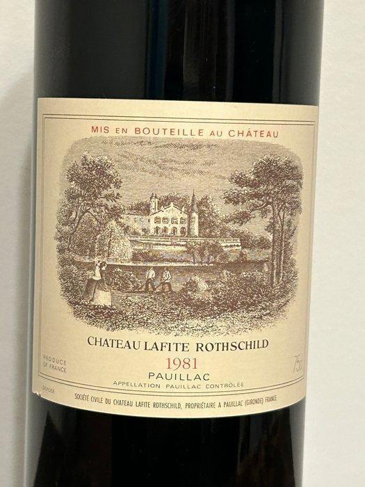 1981 Chateau Lafite Rothschild - Pauillac 1er Grand Cru, Verzamelen, Wijnen